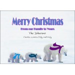Christmas Bear Family Card